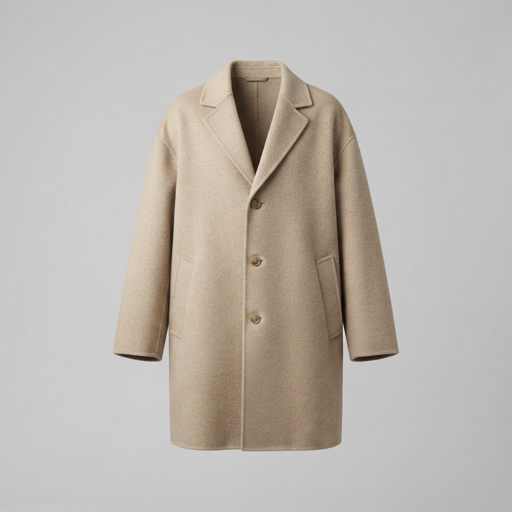 Maison Vela Oversized Wool Coat